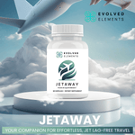 JetAway | Travel Essential for Jet Lag Relief | Supports Sleep-Wake Cycle, Non-Synthetic, All-Natural Melatonin 10mg - 60 Capsules