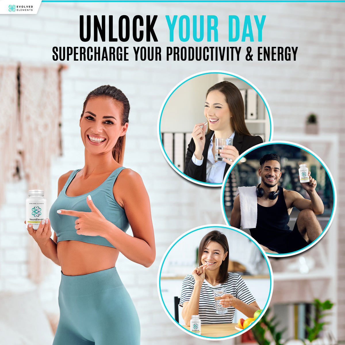 NeuroElevate | 9-in-1 Pre-Coffee Brain Booster