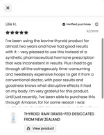 THYROID: Raw Grass-Fed Desiccated From New Zealand