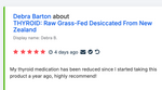 THYROID: Raw Grass-Fed Desiccated From New Zealand