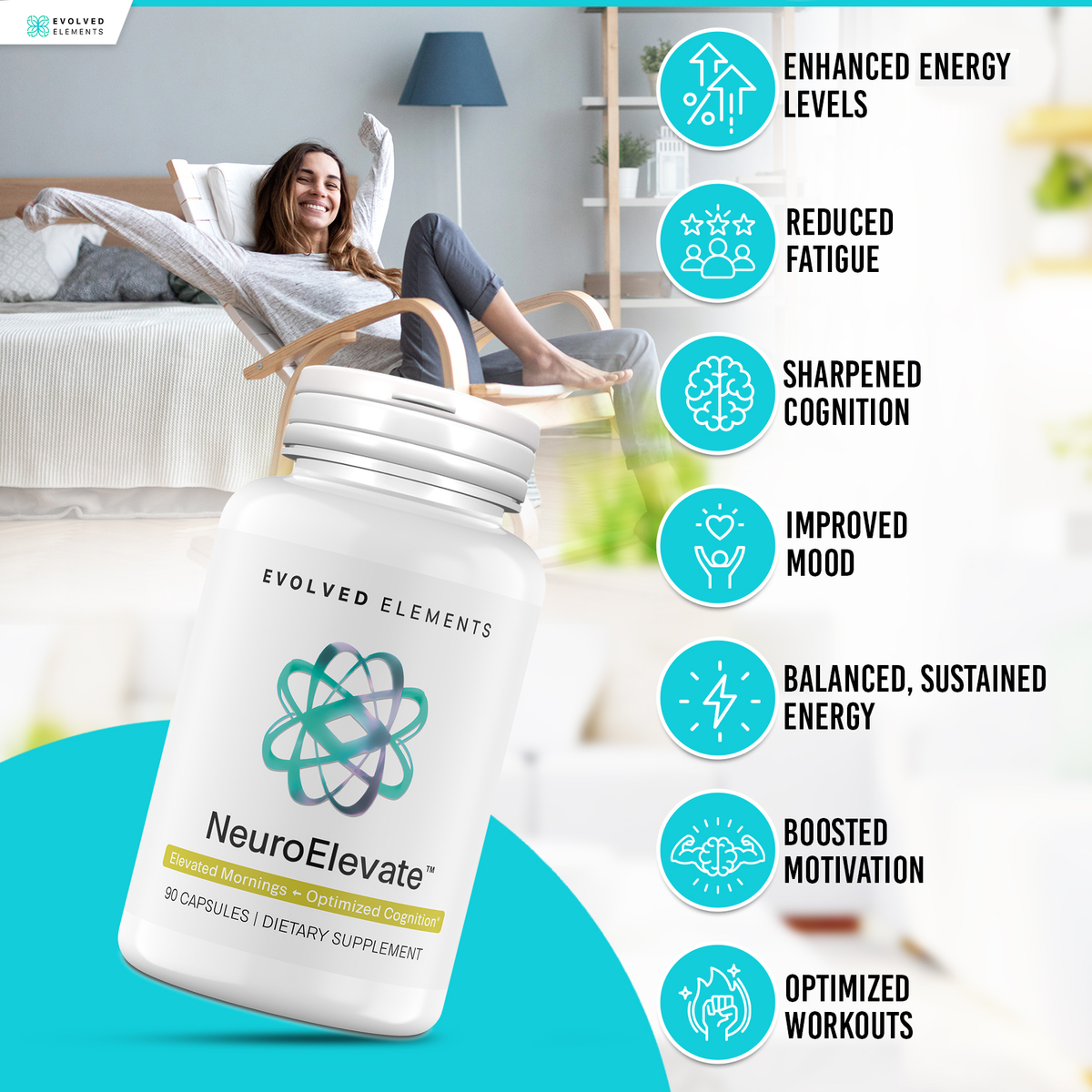 NeuroElevate: 9-in-1 Pre-Coffee Brain Booster