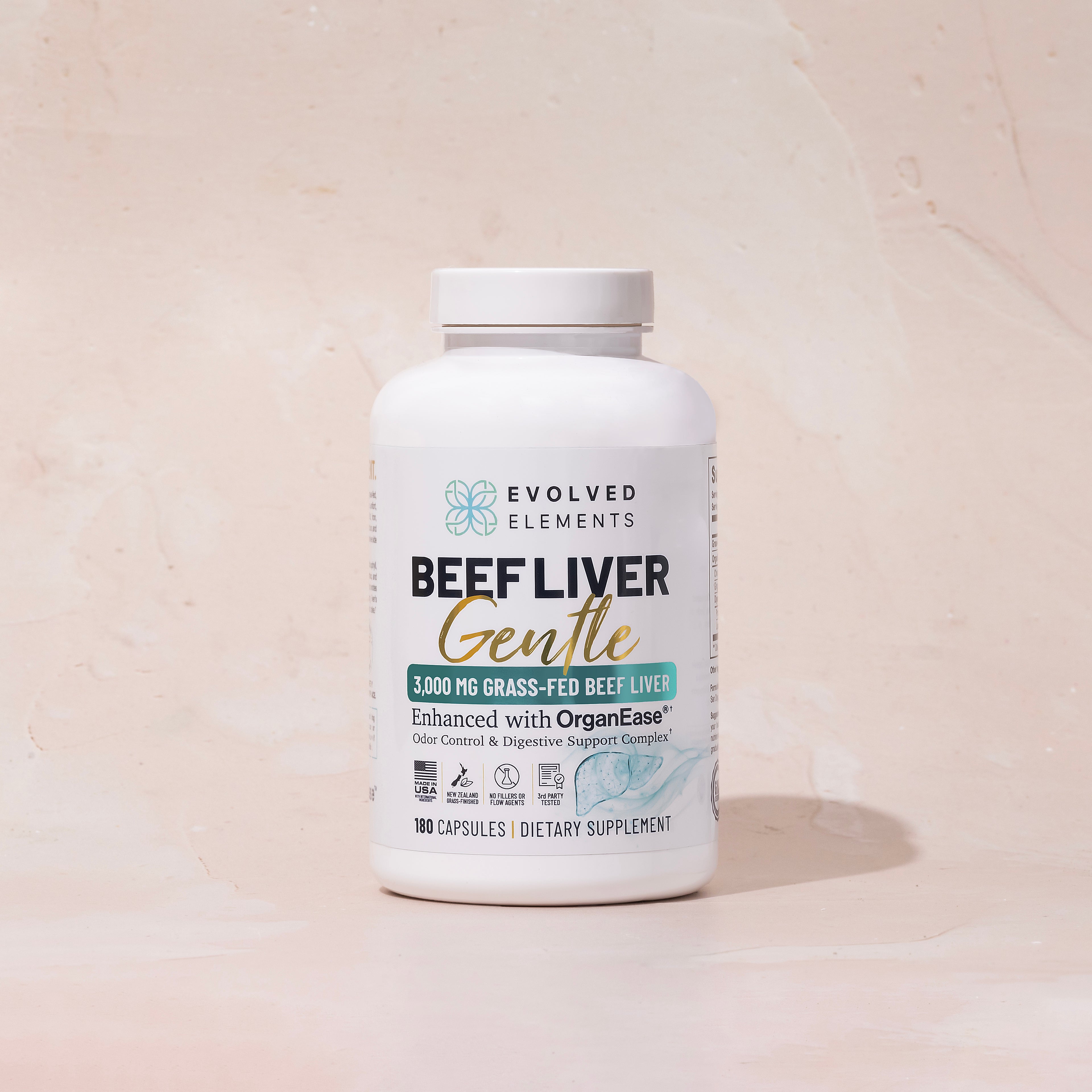 Beef Liver Gentle | Grass-Fed NZ Liver Capsules for Thyroid Support – Evolved Elements